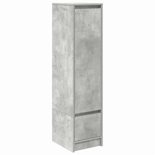 Visoka ploča beton siva 29,5x34x119,5 cm izrađeno drvo - Beton siva 1 Cijena