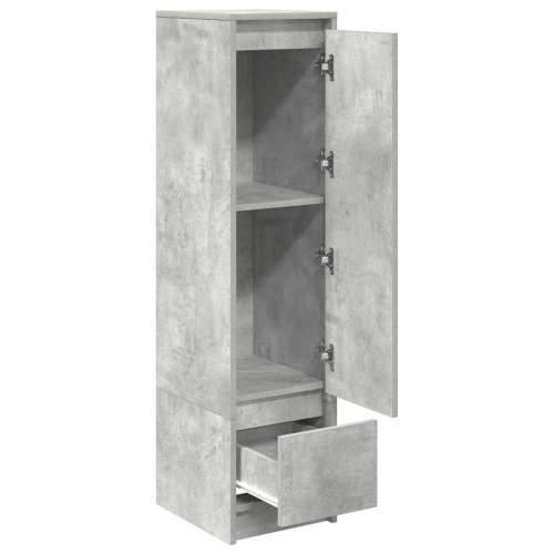 Visoka ploča beton siva 29,5x34x119,5 cm izrađeno drvo - Beton siva 1 Cijena