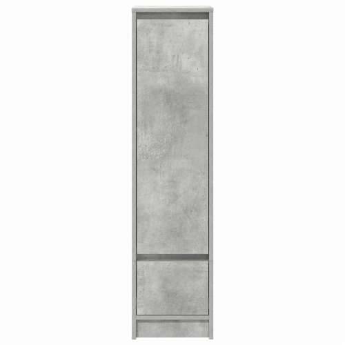 Visoka ploča beton siva 29,5x34x119,5 cm izrađeno drvo - Beton siva 1 Cijena