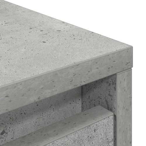 Visoka ploča beton siva 29,5x34x119,5 cm izrađeno drvo - Beton siva 1 Cijena
