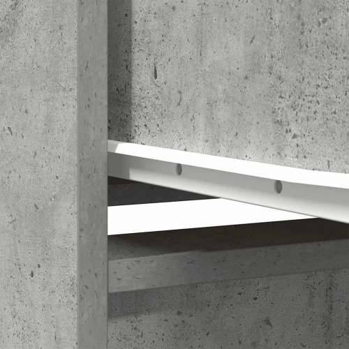 Visoka ploča beton siva 29,5x34x119,5 cm izrađeno drvo - Beton siva 1 Cijena