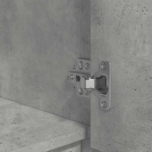 Visoka ploča beton siva 29,5x34x119,5 cm izrađeno drvo - Beton siva 1 Cijena