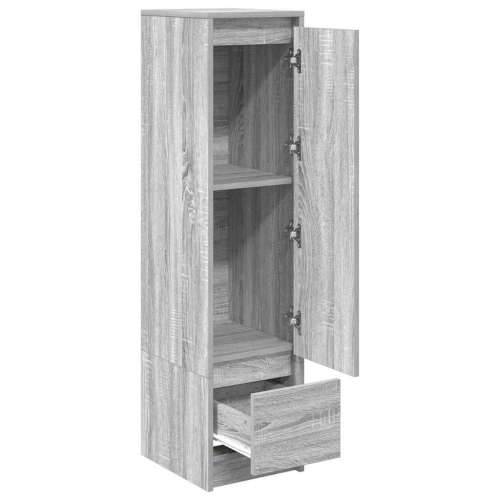 Visoka ploča siva Sonoma 29,5x34x119,5 cm izrađeno drvo - Sivi hrast sonoma 1 Cijena