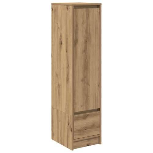 Visoka ploča Artisan hrast 29,5x34x119,5 cm izrađeno drvo - hrast artisan 1 Cijena