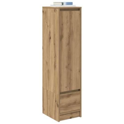 Visoka ploča Artisan hrast 29,5x34x119,5 cm izrađeno drvo - hrast artisan 1 Cijena