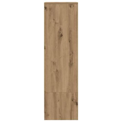 Visoka ploča Artisan hrast 29,5x34x119,5 cm izrađeno drvo - hrast artisan 1 Cijena