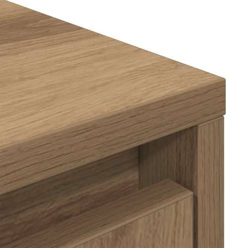 Visoka ploča Artisan hrast 29,5x34x119,5 cm izrađeno drvo - hrast artisan 1 Cijena