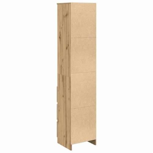 Visoka ploča Artisan hrast 37,5x35x180 cm izrađeno drvo - hrast artisan 1 Cijena