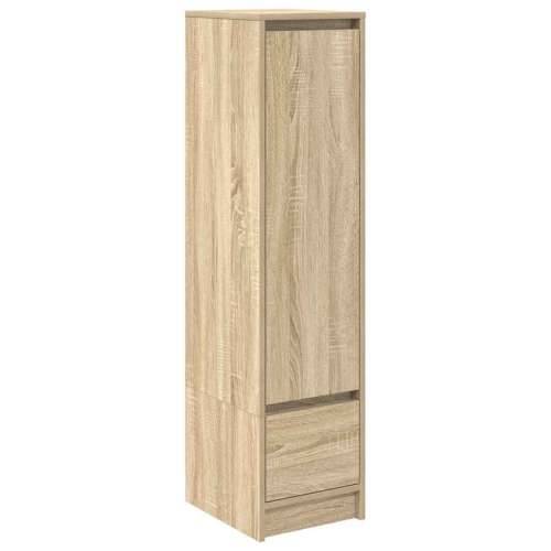 Visoka ploča sonoma hrast 29,5x34x119,5 cm izrađeno drvo - sonoma hrast 1 Cijena
