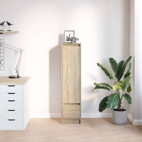 Visoka ploča sonoma hrast 29,5x34x119,5 cm izrađeno drvo - sonoma hrast 1 Cijena