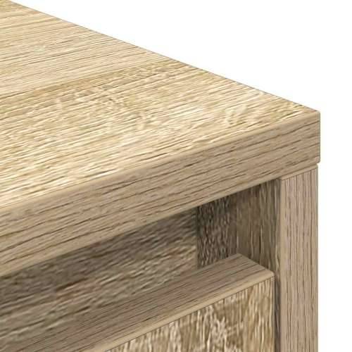 Visoka ploča sonoma hrast 29,5x34x119,5 cm izrađeno drvo - sonoma hrast 1 Cijena