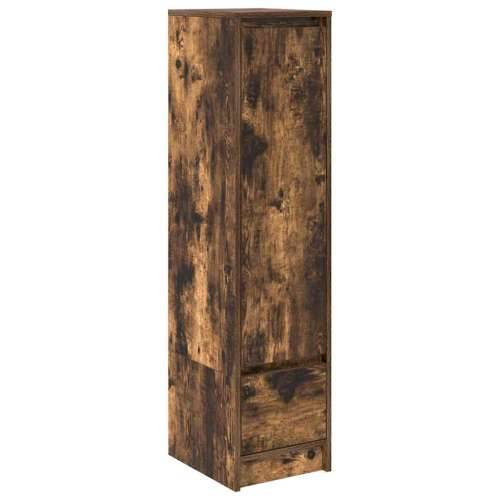 Visoka ploča dimljeni hrast 29,5x34x119,5 cm izrađeno drvo - Dimljeni hrast 1 Cijena