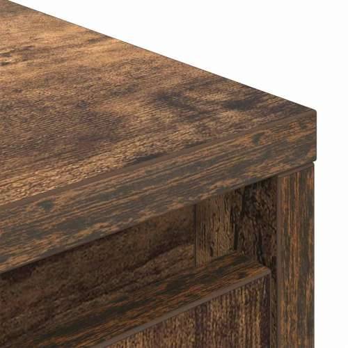 Visoka ploča dimljeni hrast 29,5x34x119,5 cm izrađeno drvo - Dimljeni hrast 1 Cijena