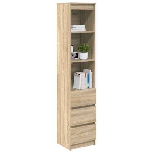 Visoka ploča sonoma hrast 37,5x35x180 cm izrađeno drvo - sonoma hrast 1 Cijena