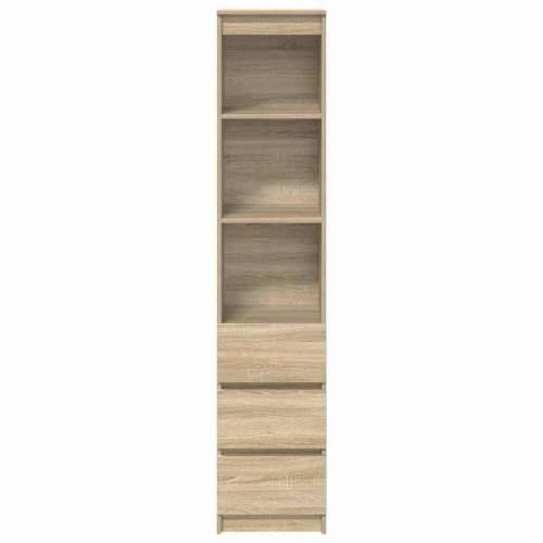Visoka ploča sonoma hrast 37,5x35x180 cm izrađeno drvo - sonoma hrast 1 Cijena