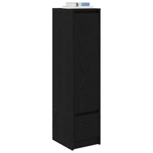 Visoka ploča crni hrast 29,5x34x119,5 cm izrađeno drvo - Crni hrast 1 Cijena