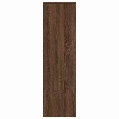 Visoka ploča smeđi hrast 29,5x34x119,5 cm izrađeno drvo - Smeđi hrast 1 Cijena