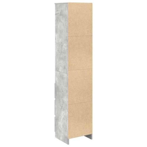 Visoka ploča beton siva 37,5x35x180 cm izrađeno drvo - Beton siva 1 Cijena