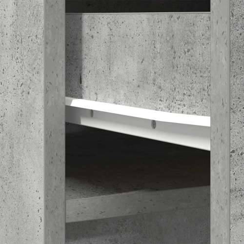 Visoka ploča beton siva 37,5x35x180 cm izrađeno drvo - Beton siva 1 Cijena