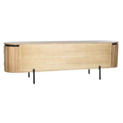 Namještaj za TV kabinet Home ESPRIT Crna Prirodno Metal Paulovnija 180 x 40 x 55 cm Cijena