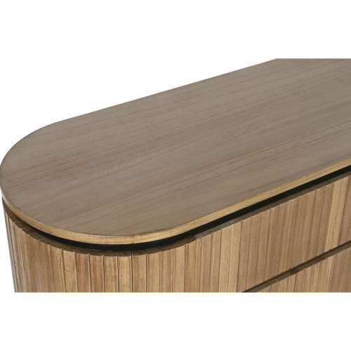Komoda Home ESPRIT Crna Prirodno Metal Paulovnija 110 x 39 x 72 cm Cijena