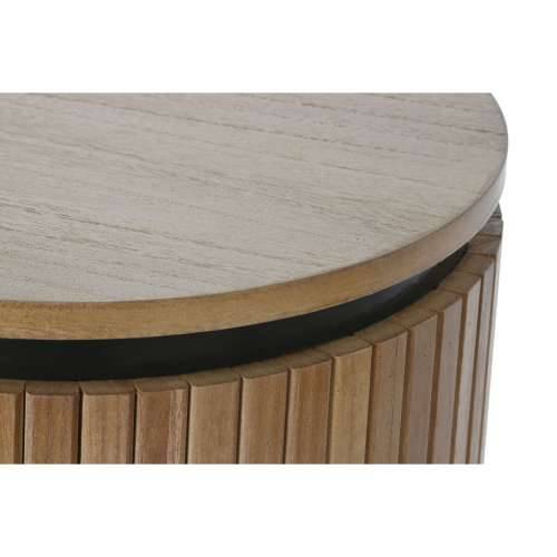 Komoda Home ESPRIT Crna Prirodno Metal Paulovnija 110 x 39 x 72 cm Cijena