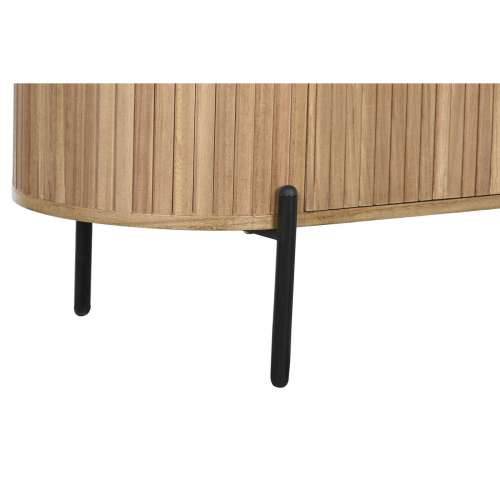 Komoda Home ESPRIT Crna Prirodno Metal Paulovnija 110 x 39 x 72 cm Cijena