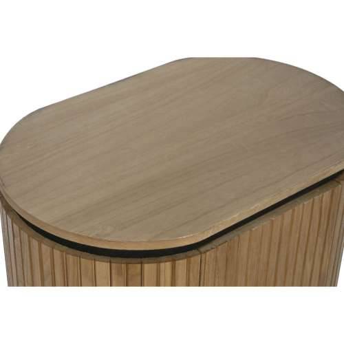 Noćni ormarić Home ESPRIT Prirodno Metal Paulovnija 60 x 43 x 57 cm Cijena