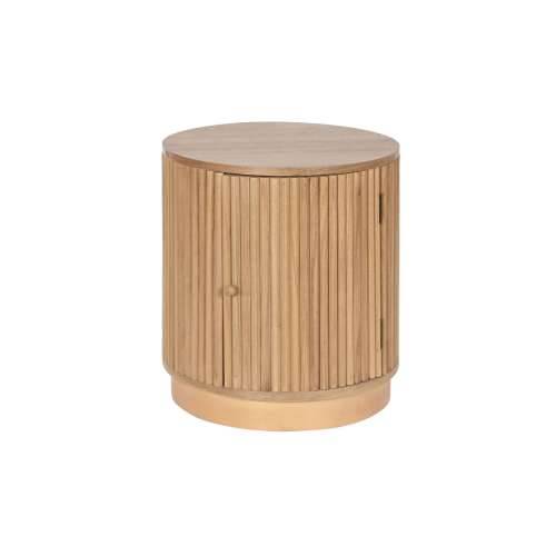 Noćni ormarić Home ESPRIT Prirodno Paulovnija Drvo MDF 43 x 43 x 48 cm Cijena