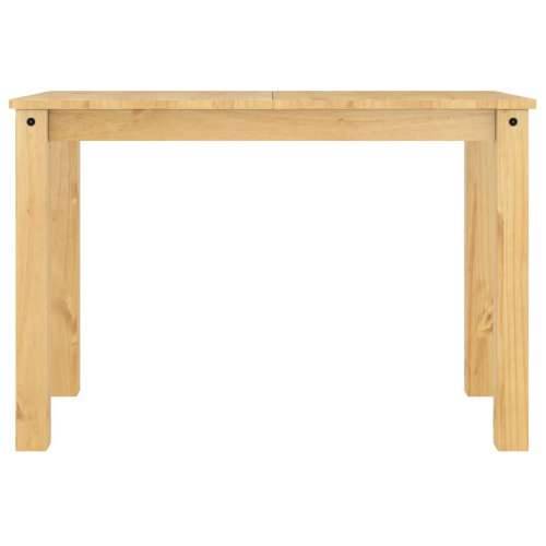 3-dijelni blagovaonski set Panama od masivne borovine - Prirodna 117 cm 2x klupa 1 Cijena