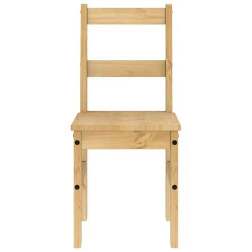 4-dijelni blagovaonski set Panama od masivne borovine - Prirodna 180 cm klupa + 2x stolica 1 Cijena