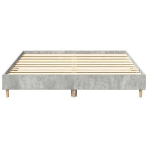 Okvir kreveta bez madraca 150x200 cm konstruiranog drva - Beton siva 150 x 200 cm Cijena