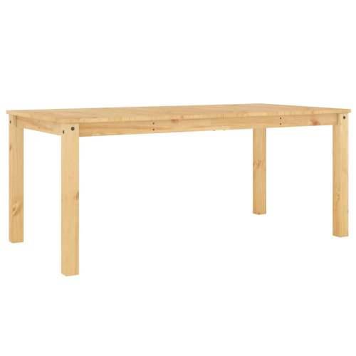 3-dijelni blagovaonski set Panama od masivne borovine - Prirodna 180 cm 2x klupa 1 Cijena
