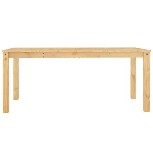 3-dijelni blagovaonski set Panama od masivne borovine - Prirodna 180 cm 2x klupa 1 Cijena