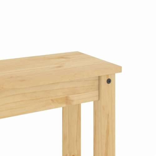 3-dijelni blagovaonski set Panama od masivne borovine - Prirodna 180 cm 2x klupa 1 Cijena