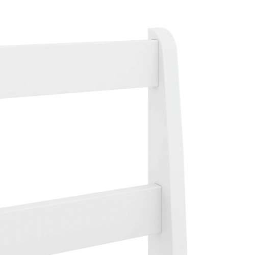 5-dijelni blagovaonski set Panama od masivne borovine - Bijela 160 cm 4x stolica 1 Cijena