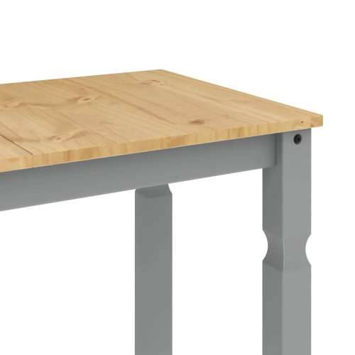 3-dijelni blagovaonski set Panama od masivne borovine sivi - Siva 112 cm 1 2 Cijena