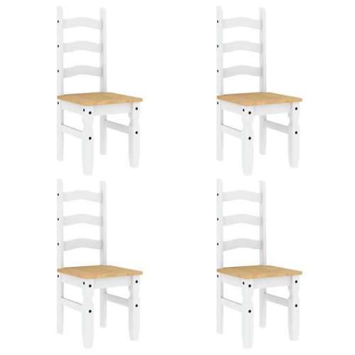 5-dijelni blagovaonski set Panama od masivne borovine - Bijela 160 cm 1 4 Cijena