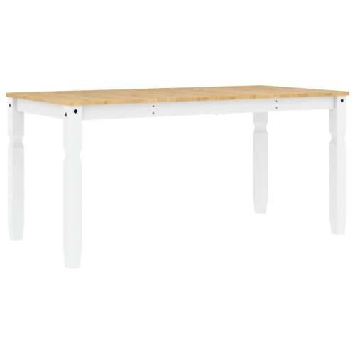 5-dijelni blagovaonski set Panama od masivne borovine - Bijela 160 cm 1 4 Cijena