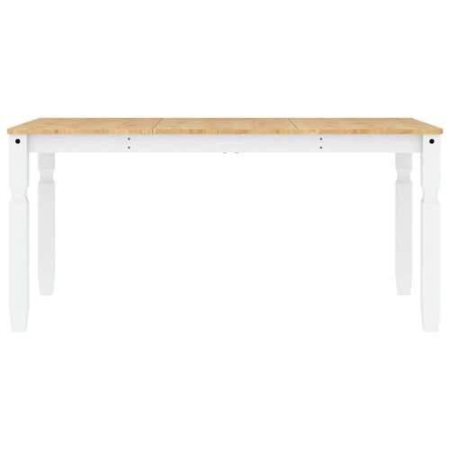5-dijelni blagovaonski set Panama od masivne borovine - Bijela 160 cm 1 4 Cijena