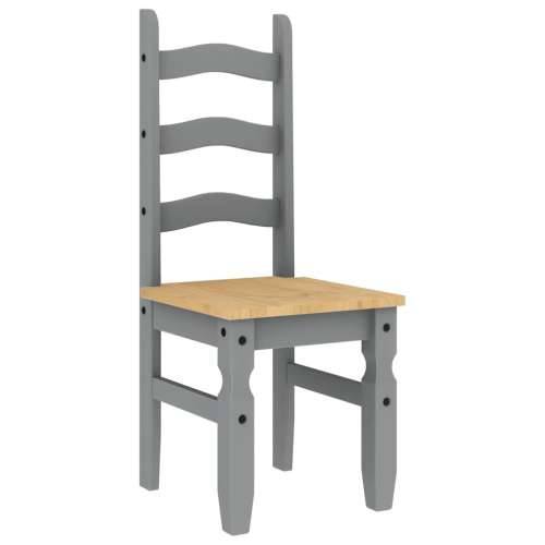 3-dijelni blagovaonski set Panama od masivne borovine sivi - Siva 180 cm 1 2 Cijena