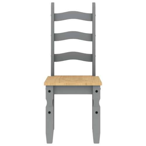3-dijelni blagovaonski set Panama od masivne borovine sivi - Siva 180 cm 1 2 Cijena