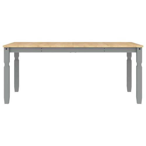 3-dijelni blagovaonski set Panama od masivne borovine sivi - Siva 180 cm 1 2 Cijena