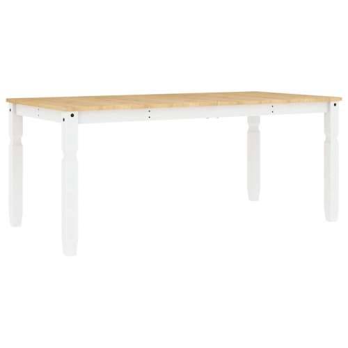 5-dijelni blagovaonski set Panama od masivne borovine - Bijela 180 cm 1 4 Cijena