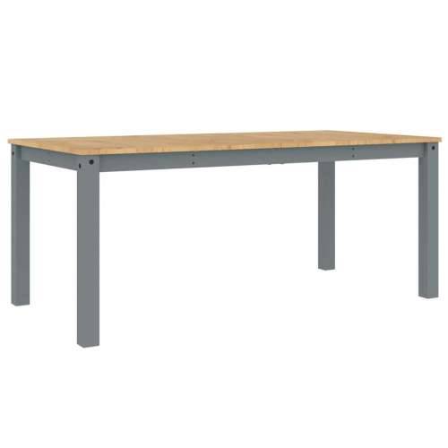 4-dijelni blagovaonski set Panama od masivne borovine - Siva 180 cm klupa + 2x stolica 1 Cijena