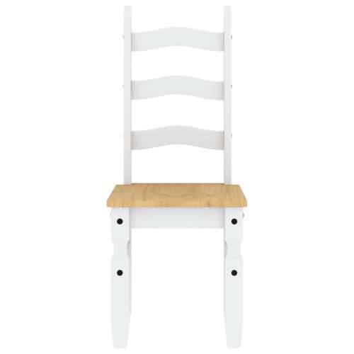 5-dijelni blagovaonski set Panama od masivne borovine - Bijela 112 cm 1 4 Cijena