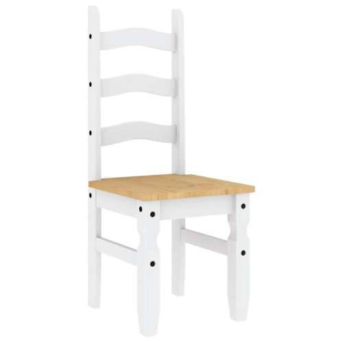 3-dijelni blagovaonski set Panama od masivne borovine bijeli - Bijela 160 cm 1 2 Cijena