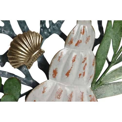 Zidni Ukras Home ESPRIT Plava zlatan Mediteran 55 x 4 x 48 cm (2 kom.) Cijena
