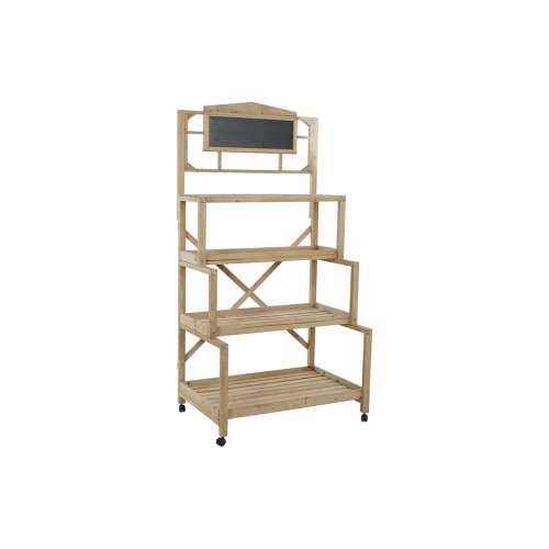 Polica Home ESPRIT Crna Daska Jelovina 98 x 68 x 192 cm Cijena
