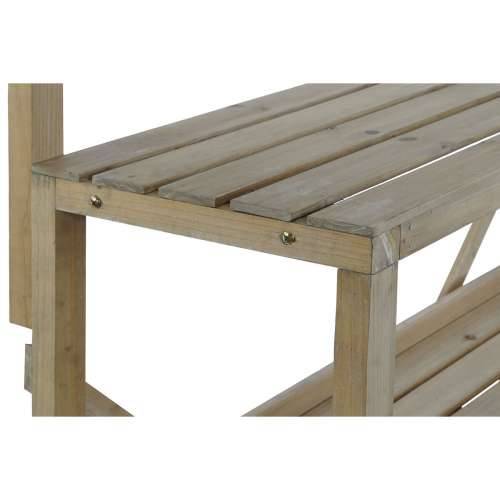 Polica Home ESPRIT Crna Daska Jelovina 98 x 68 x 192 cm Cijena